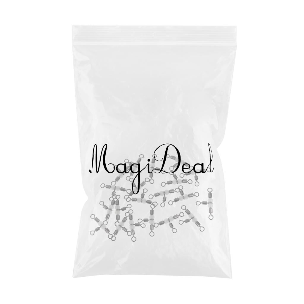 Stainless 3-WAY Terminal Tackle Rolling T Swivel Lure Fishing Tool 28mm