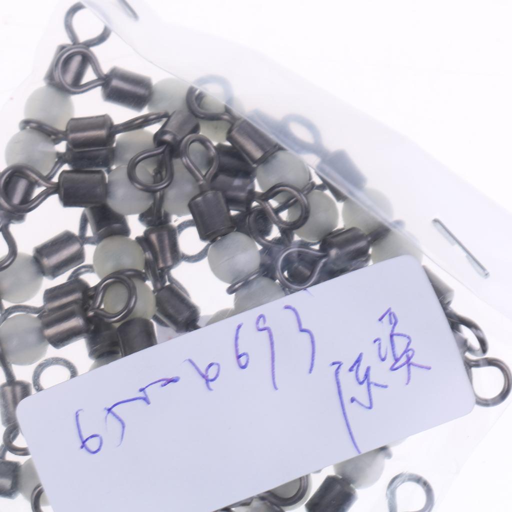 Stainless 3-WAY Terminal Tackle Rolling T Swivel Lure Fishing Tool 33mm