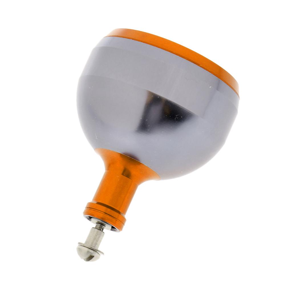 CNC Metal Fishing Reel Handle Ball Knob for S/D/A Spinning Reel 38mm Gold