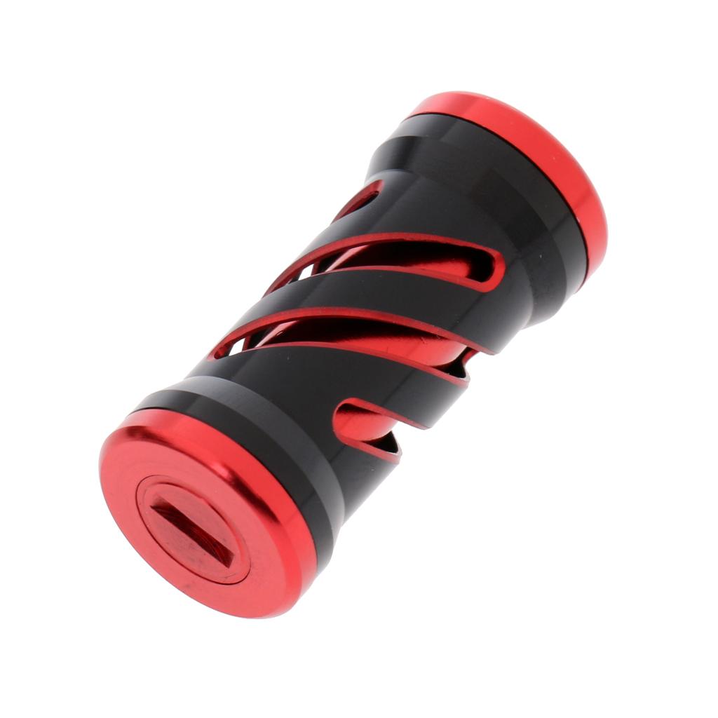 Fishing Reel Handle for Baitcasting Metal Fishing Reel Rocker Black red