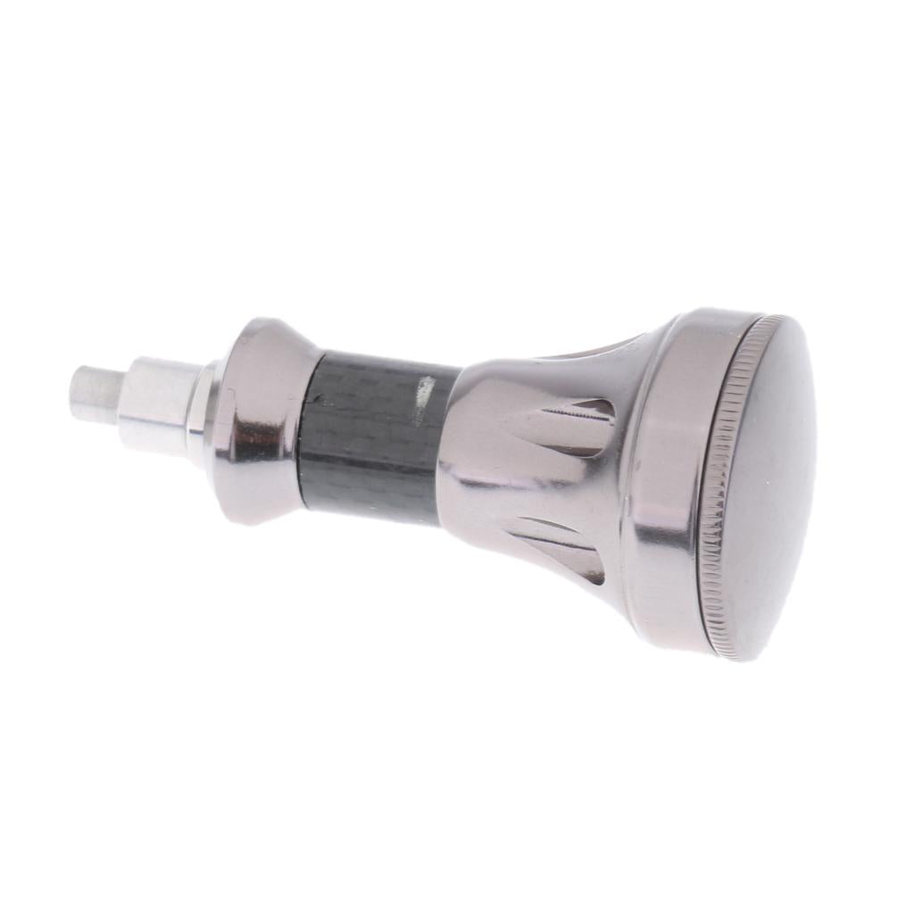 Power Knob Reel Handle Grip Handle Tackle Tool for Fishing Silver