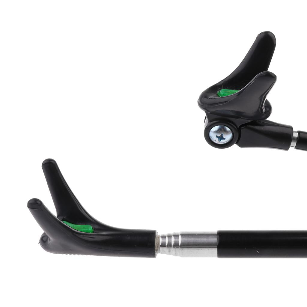 Fishing Rod Stand Bracket Ground Holder Telescopic 2.1m
