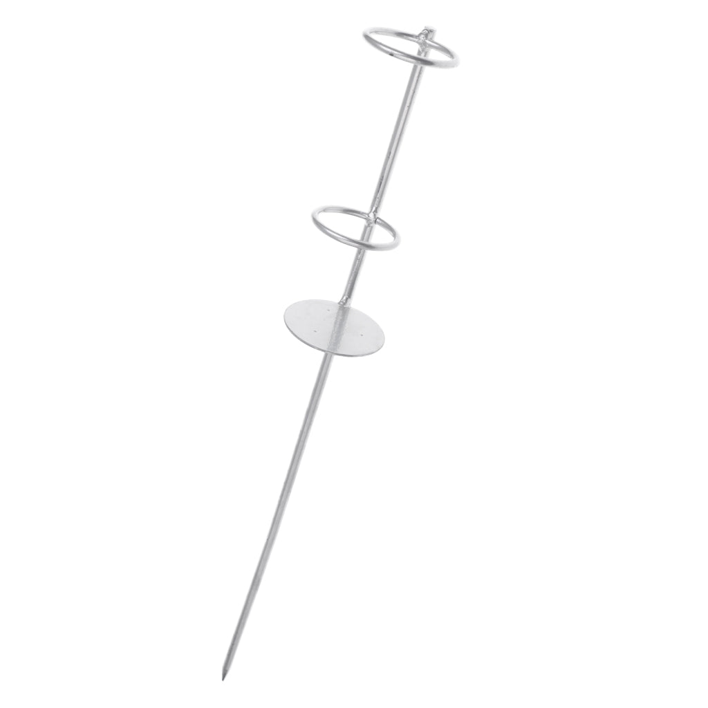 Fishing Rod Holder Stainless Steel Ground Support Pole Stand Bracket 50cm