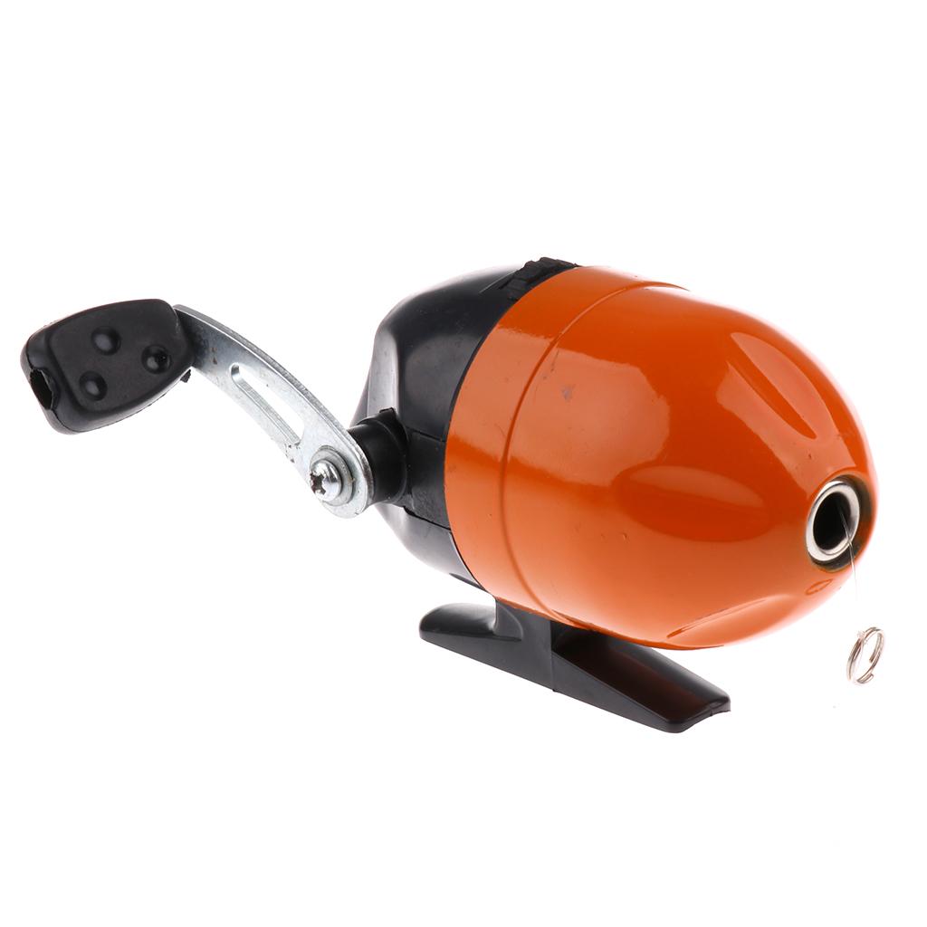 Mini Closed Face Spinning Reel Smooth Outlet Fishing Reel Too Orange