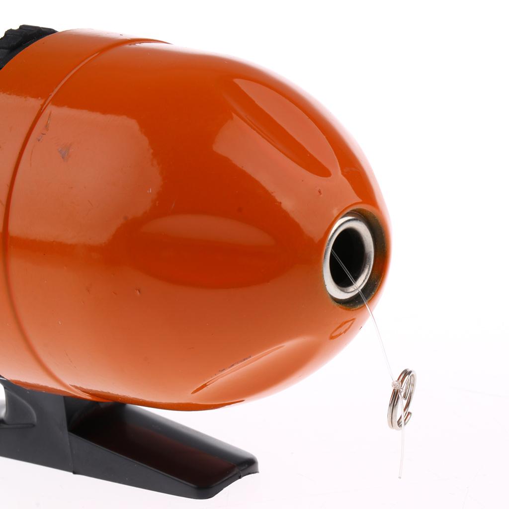 Mini Closed Face Spinning Reel Smooth Outlet Fishing Reel Too Orange