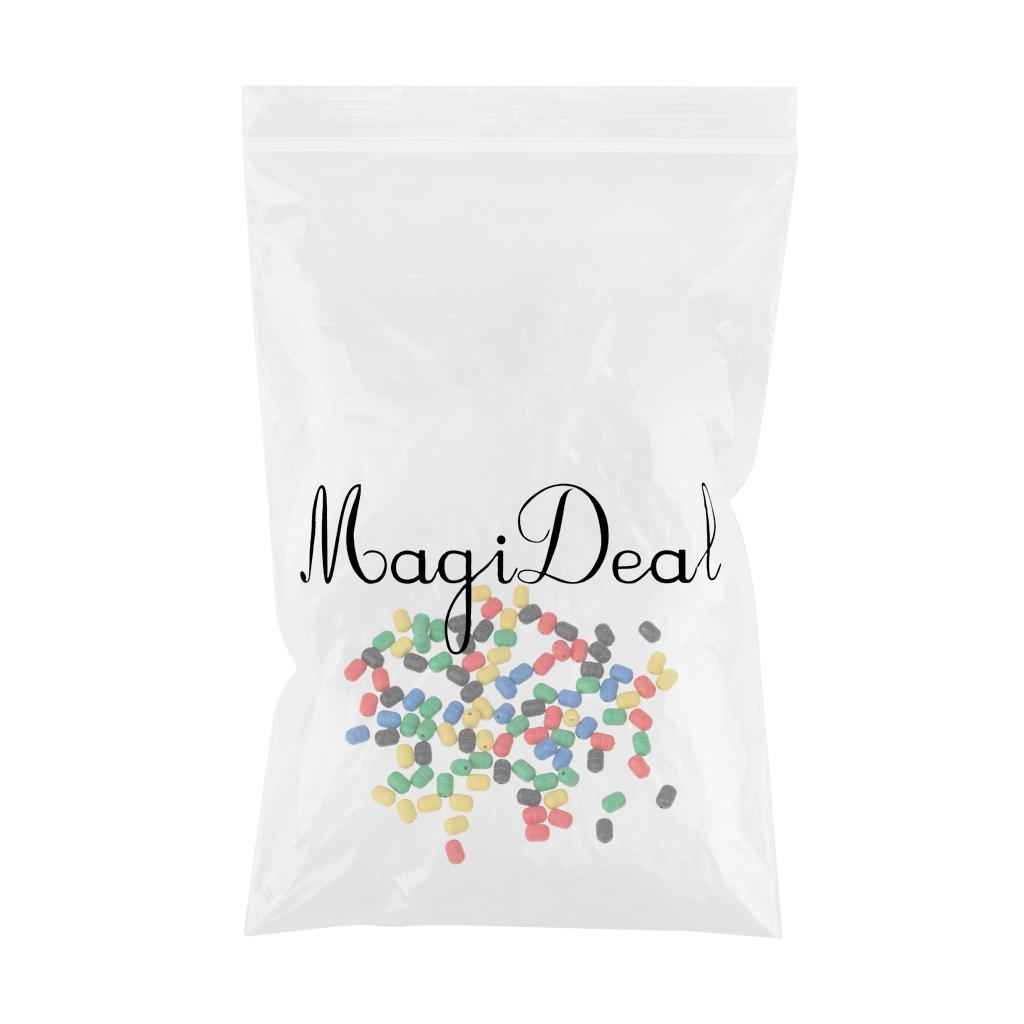 100Pcs Carp Bait Soft Beads Sea Fishing Lure Floating Float Tackles Cylinder