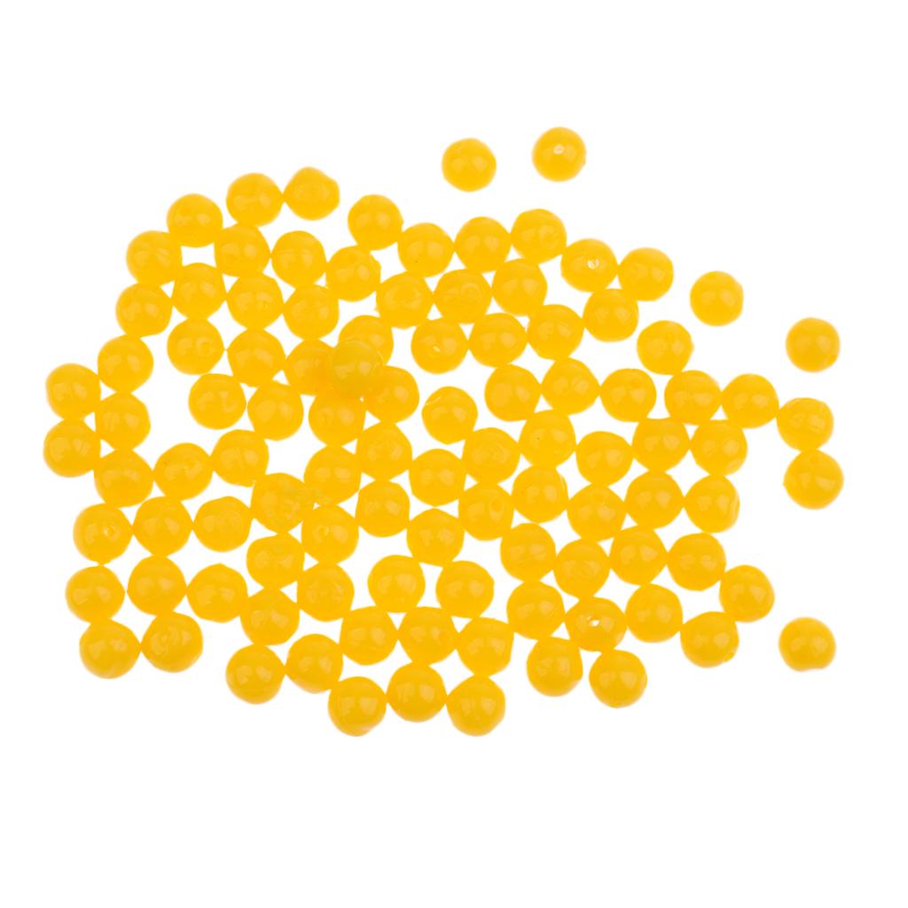 100Pcs Smell Pop ups Carp Fishing Baits Boilies Floating Ball Beads 10mm