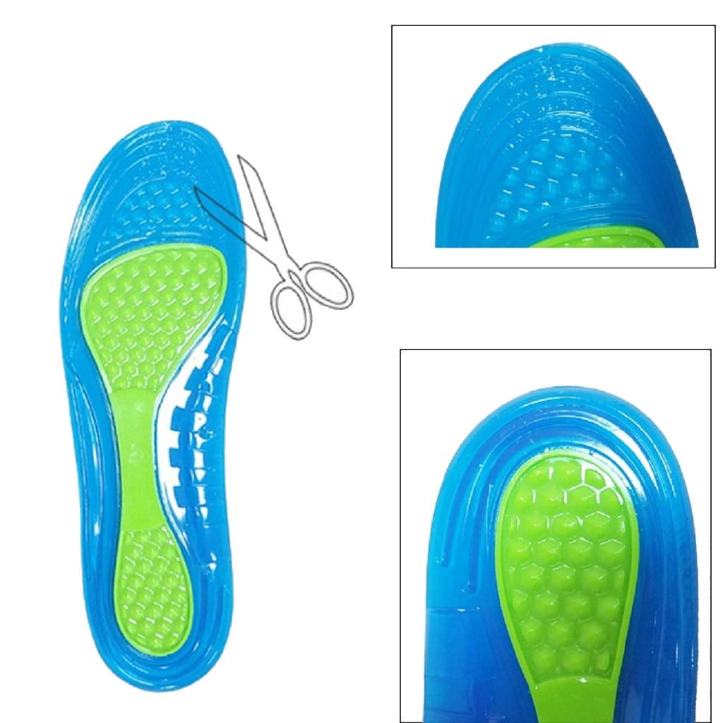 Silicone gel Athletic Series Sport Insole Walking Running Insoles S