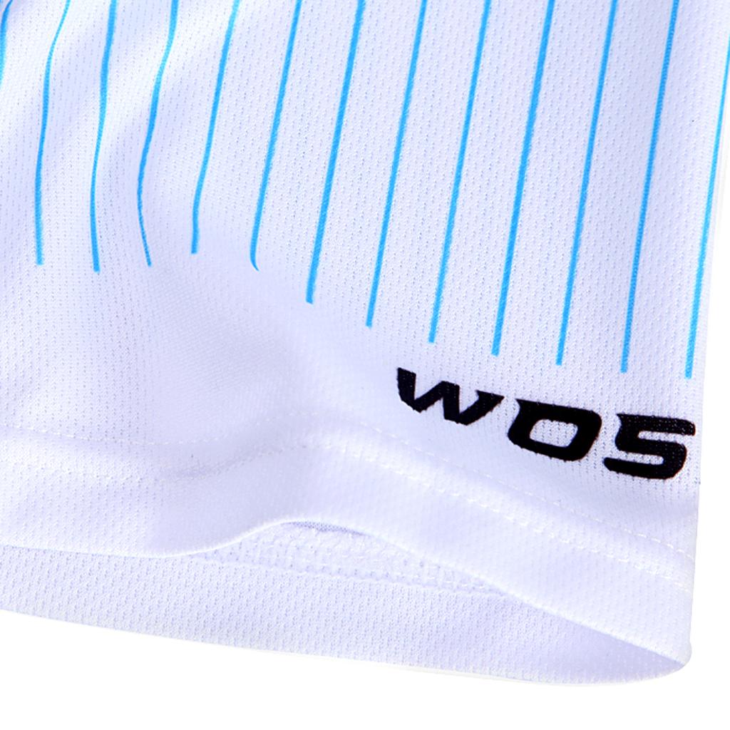 Men's Cycling Short Sleeve Jersey Breathable Shirts Sportswear Bike Top L