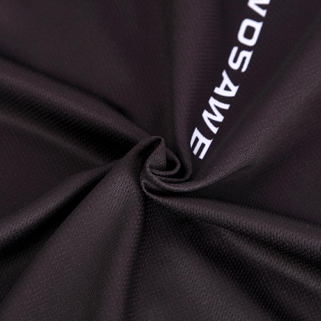 Men's Cycling Short Sleeve Jersey Breathable Shirts Sportswear Bike Top L