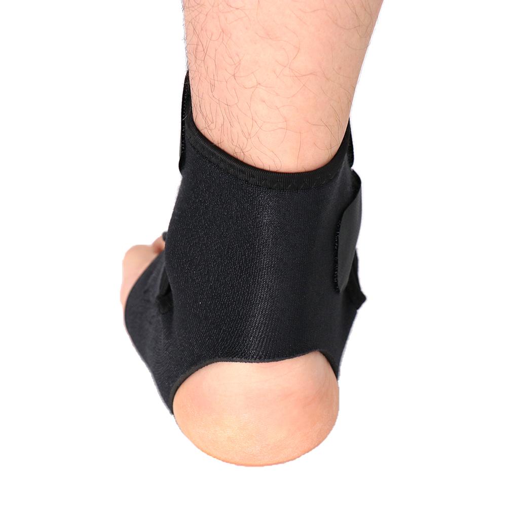 Elastic Ankle Support Wrap Foot Brace Guard Shin Protector Feet for Sports