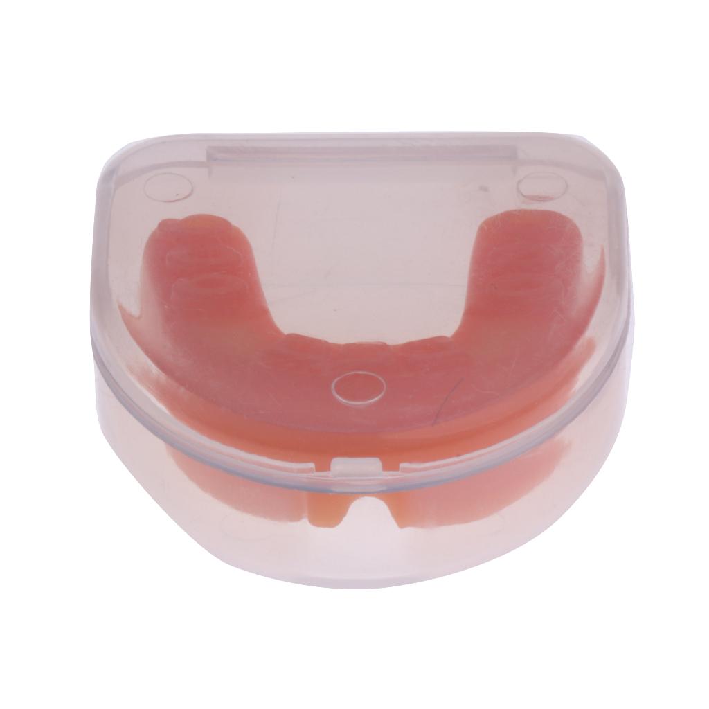 EVA Mouth Guard Mouthguard Gum Shield Boxing MMA Teeth Protection Orange
