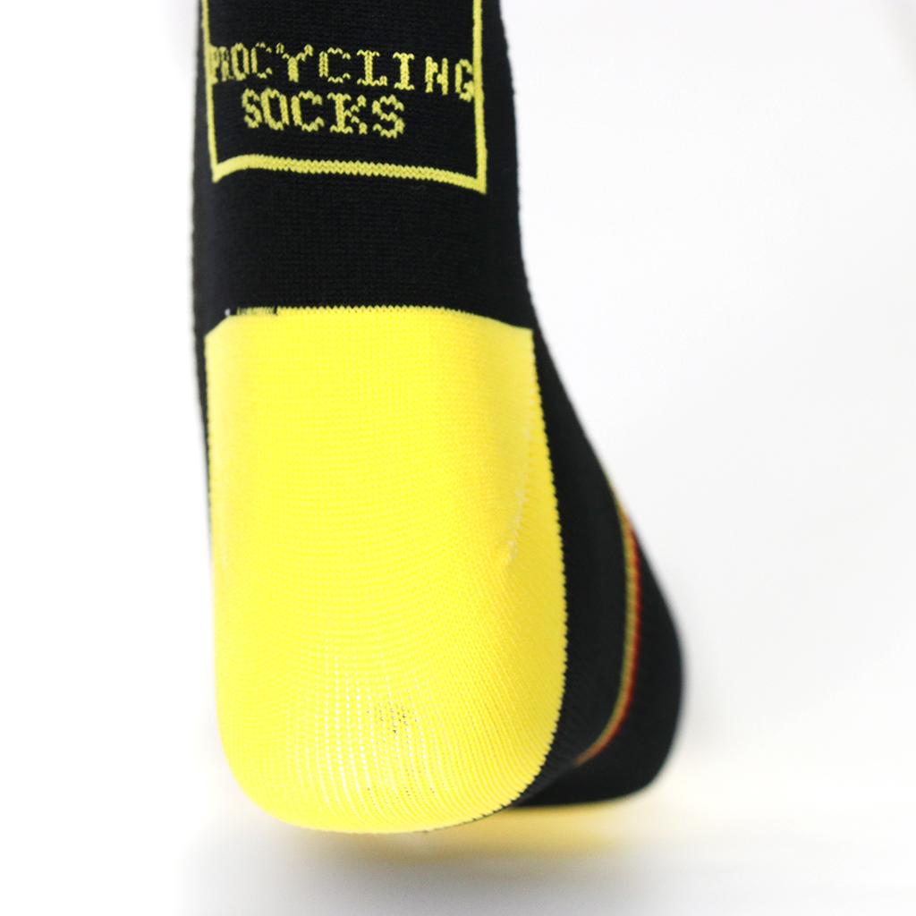 Cycling Socks Sports Running Basketball Anti-Sweat Breathable Socks L Black