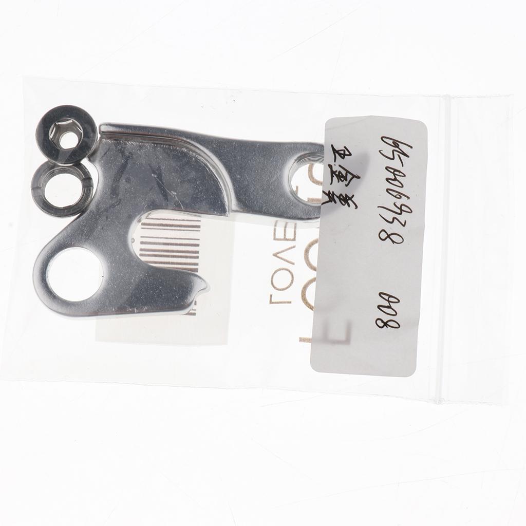 2xBike Rear Derailleur Tail Hook Hanger Extension MTB Adapter With Screws 4#