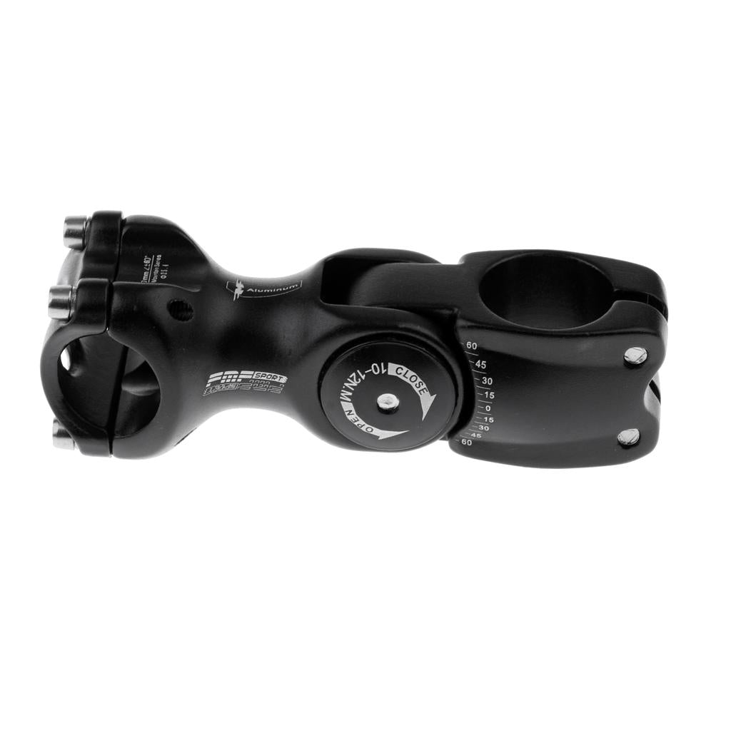 Mountain Bicycle Stem Angle Adjustable MTB Road Handlebar Stem 25.4 x 90mm