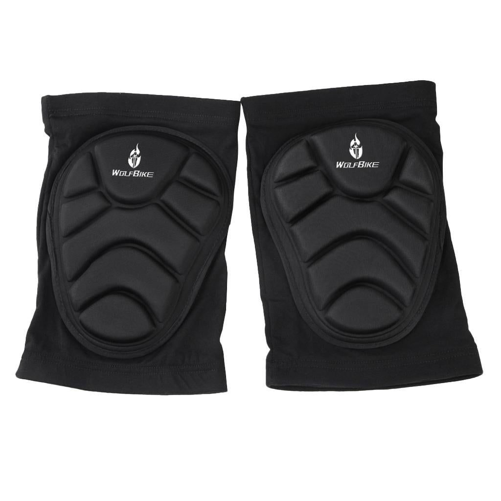 1 Pair Protective Knee Pads Anti-slip Collision Avoidance Knee Sleeves M