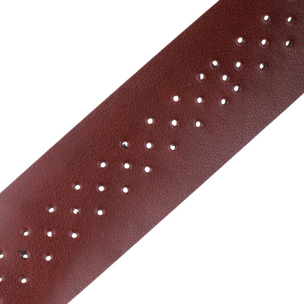 2Pcs Cycling Road Bike Sports Bicycle PU Leather Handlebar Wrap Tape Brown