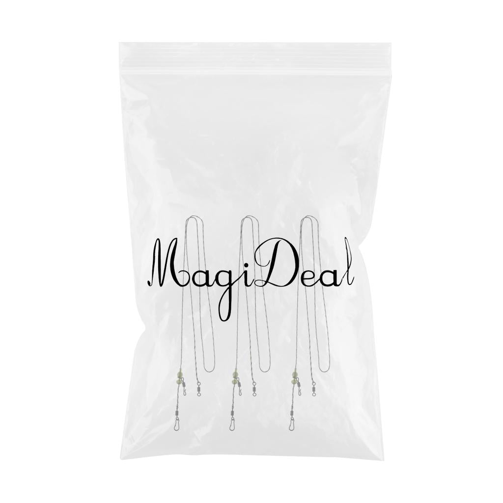 Carp Fishing Hair Rig with Lead Clip Swivel Carp Rig Fishing Tackle A010