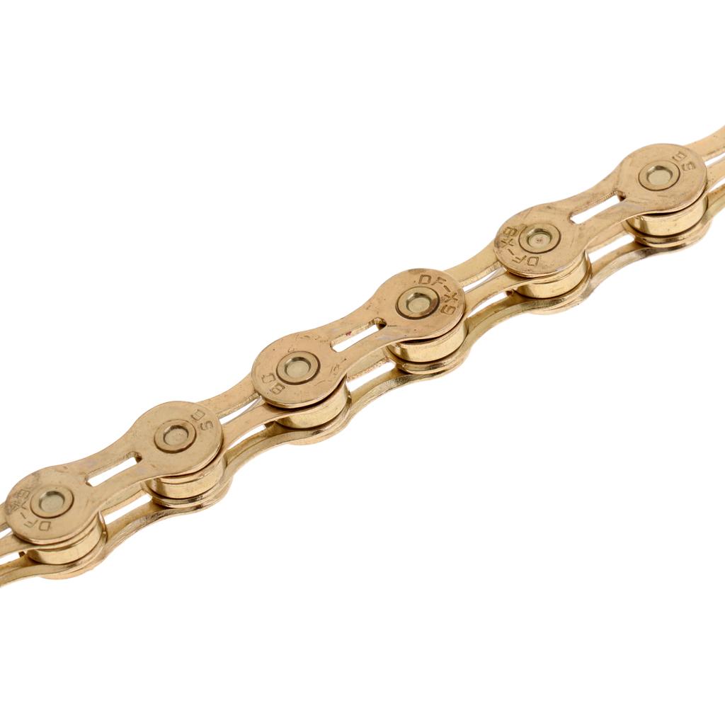 MTB Mountain / Road Bike Bicycle Chain 1/2 X 11/128" 116 Links 9 Speed"