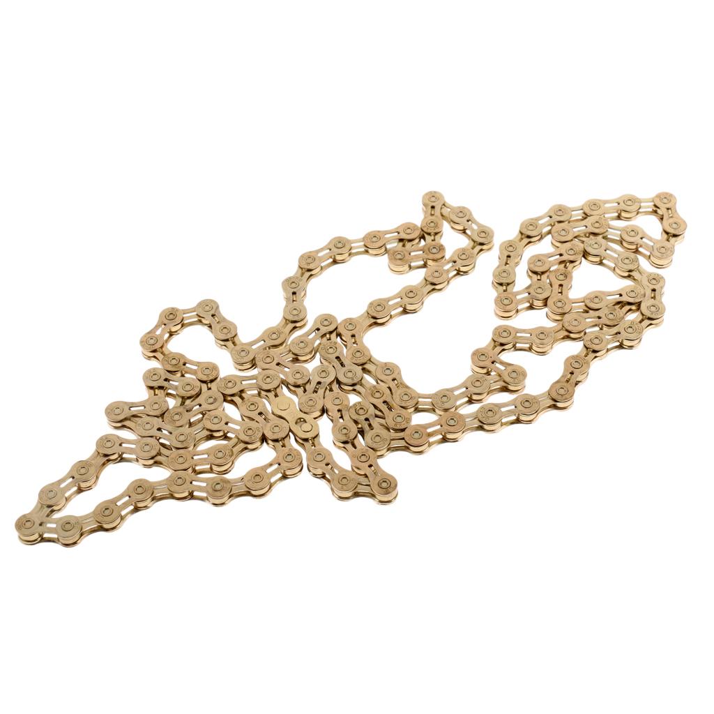 MTB Mountain / Road Bike Bicycle Chain 1/2 X 11/128" 116 Links 9 Speed"