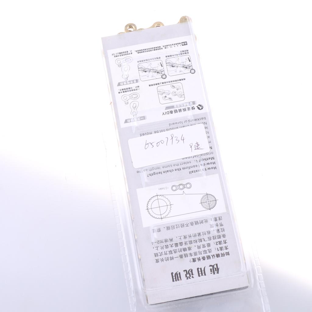 MTB Mountain / Road Bike Bicycle Chain 1/2 X 11/128" 116 Links 9 Speed"