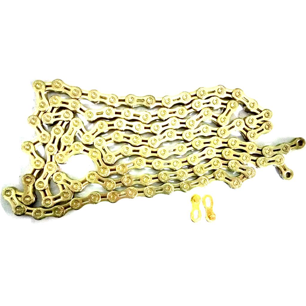 MTB Mountain / Road Bike Bicycle Chain 1/2 X 11/128" 116 Links 9 Speed"