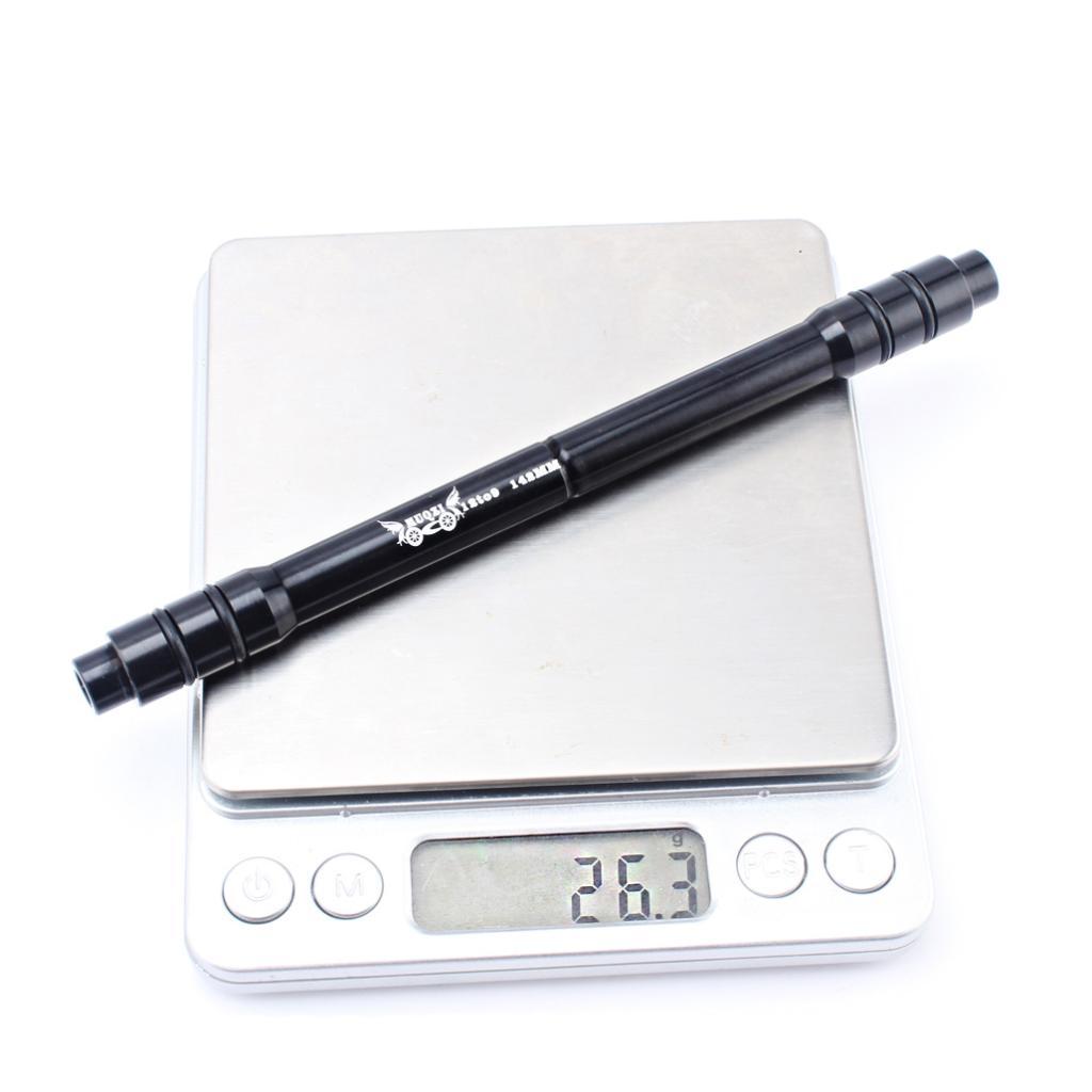 Bike Thru Axle Adapter Quick Release 12 to 9mm Front Hub Conversion Skewer