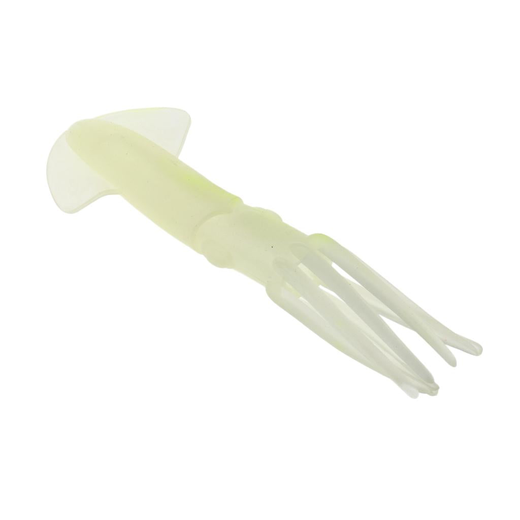 Soft Baits Squid Octopus Skirts Fishing Lure Jigging Bait Hoochie Luminous