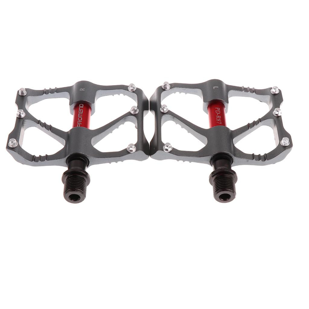 Aluminum alloy MTB Mountain Road Bike Pedals Fat Platform PD-M87 Silver