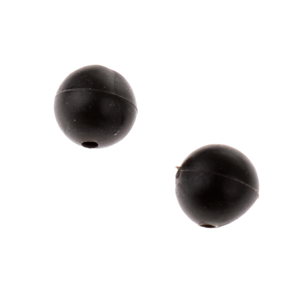 3x20pcs 5mm Rubber Fishing Beads Lure Floating Rig Beads Carp Fishing Tackle