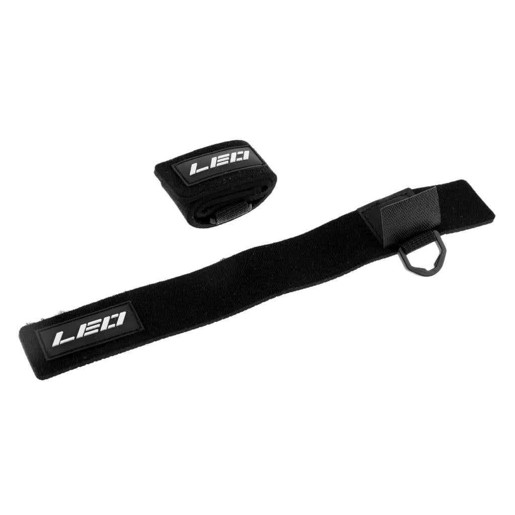Adjustable Fishing Rods Carry Strap Wrap Fishing Tackle Shoulder Belt