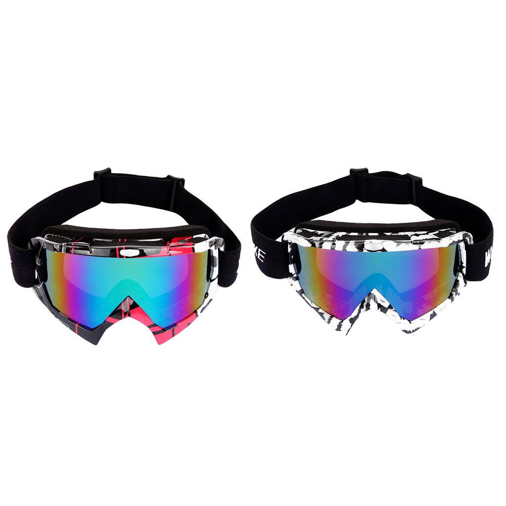 UV400 Protection Skiing Goggles Sports Snowboarding Eyewear Glasses Color 1