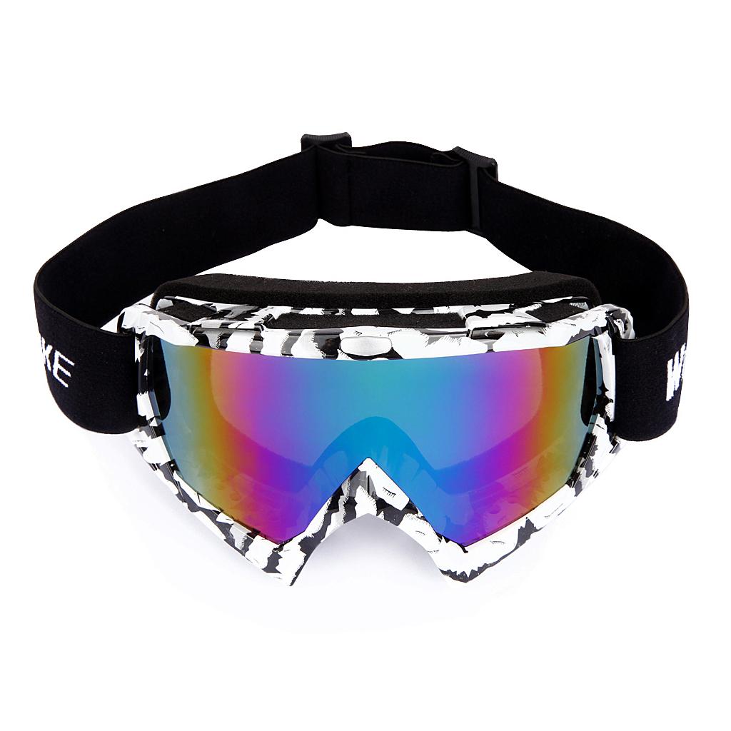 UV400 Protection Skiing Goggles Sports Snowboarding Eyewear Glasses Color 1
