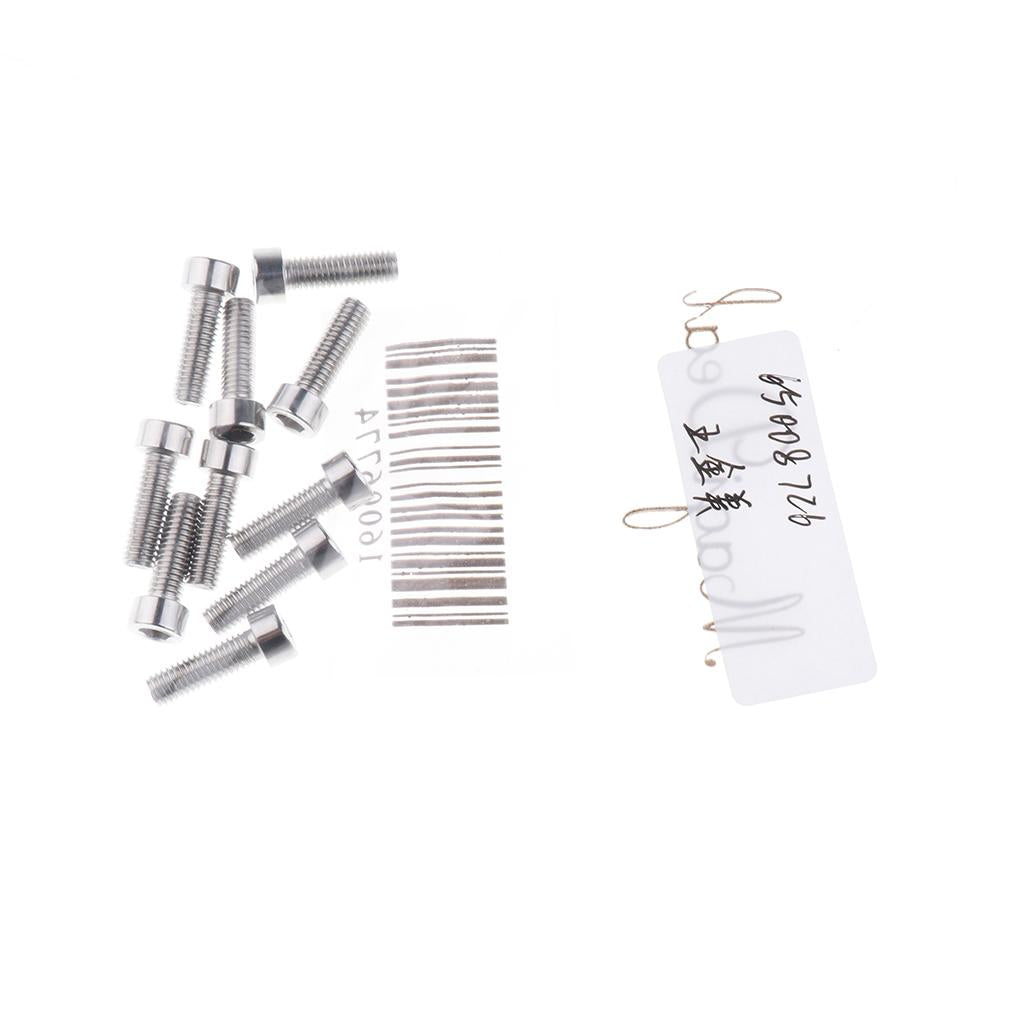 3x10Pcs Bike Water Bottle Cage Screws Bicycle Cycling Bottle Holder Cage Bolts