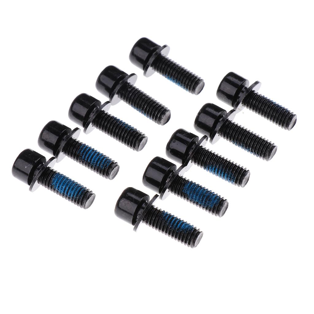 4x10Pcs 16.5mm Bike Brake Disc Bolts Screws Bike Disc Brake Cycle Rotor Screws