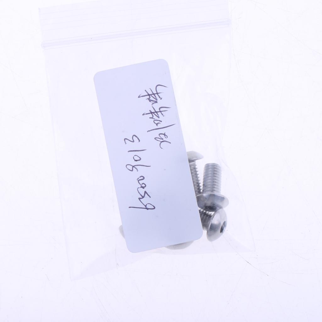 6pcs M5x10mm Steel Bicycle Disc Brake Rotor Bolts Bike Disk Rotor Screws