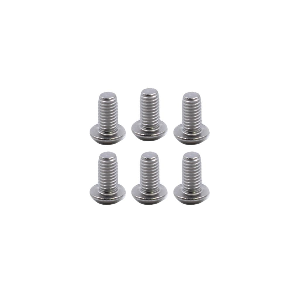 6pcs M5x10mm Steel Bicycle Disc Brake Rotor Bolts Bike Disk Rotor Screws