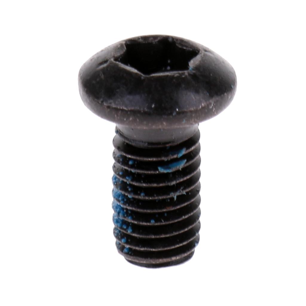 3x6pcs M5x12mm Steel Bicycle Disc Brake Rotor Bolts Bike Disk Rotor Screws