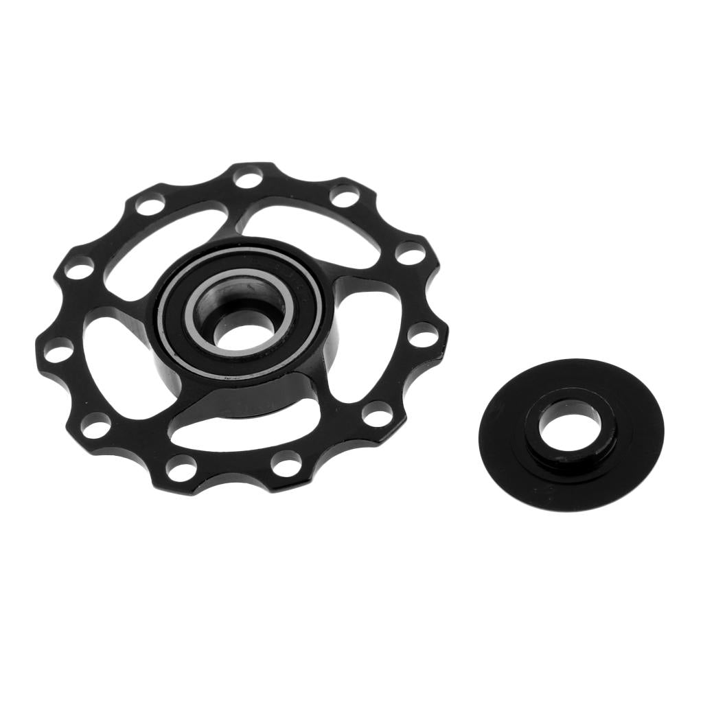 Bike Jockey Wheel Bicycle Rear Derailleur Guide Pulley 11T Bearing Black