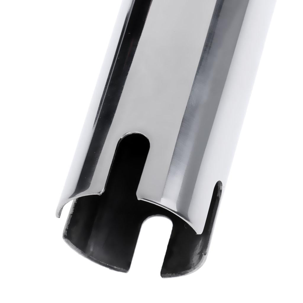 Stainless Steel Outrigger Boat Fishing Rod Holder Pole Rest Tube with Strap