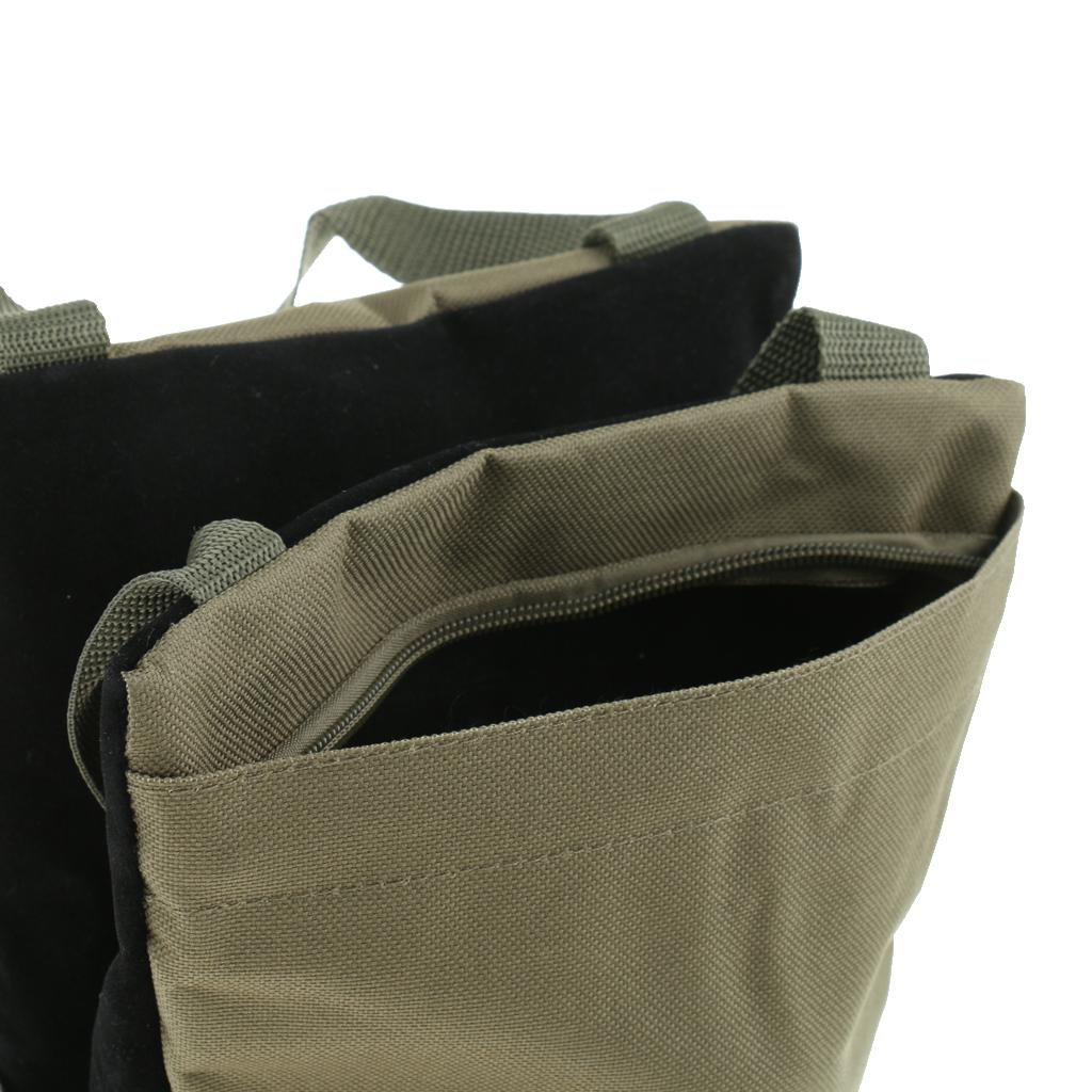 Oxford Portable Hunting Shooting Sandbag Car Huntng Sand Bag Amry Green
