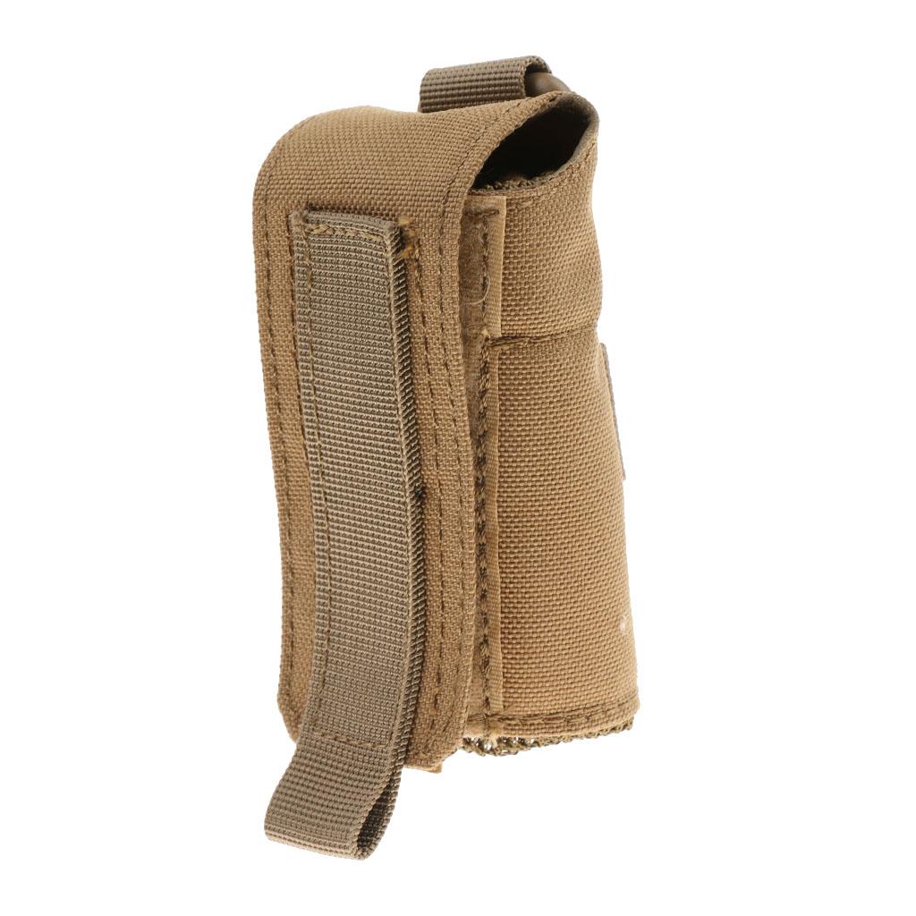 Outdoor Foldable Mesh Water Bottle Carrier Drinking Pouch Bag Holder Tan