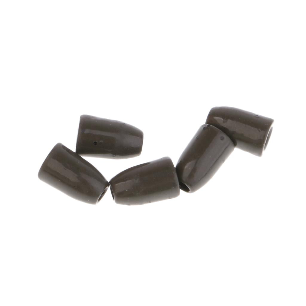 Tungsten Weights Bullet Fishing Sinker Worm Weights 5pcs 1.8g Green