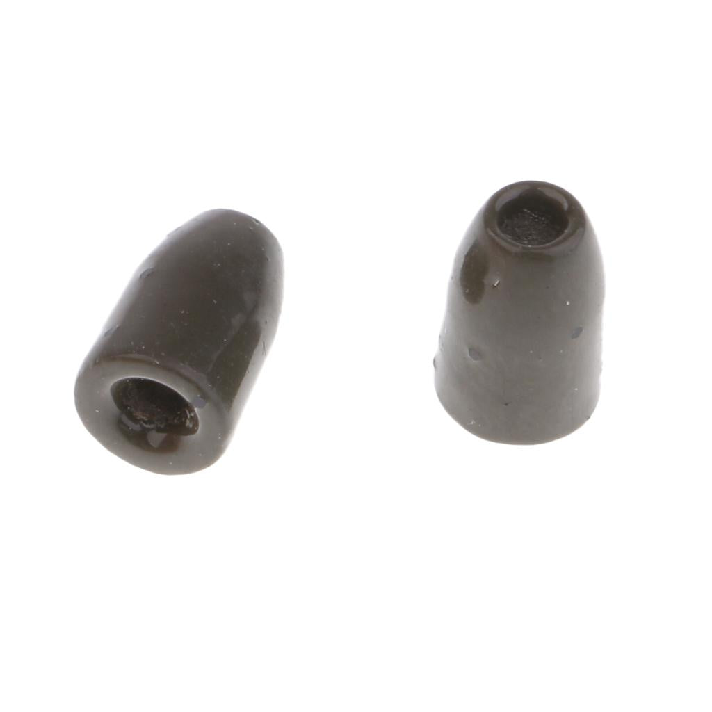 Tungsten Weights Bullet Fishing Sinker Worm Weights 5pcs 1.8g Green