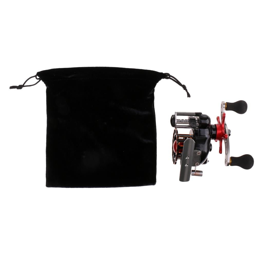 CNC Metal Fly Fishing Reel Right Handle Ice Fishing Wheel Raft Reel FBE5000