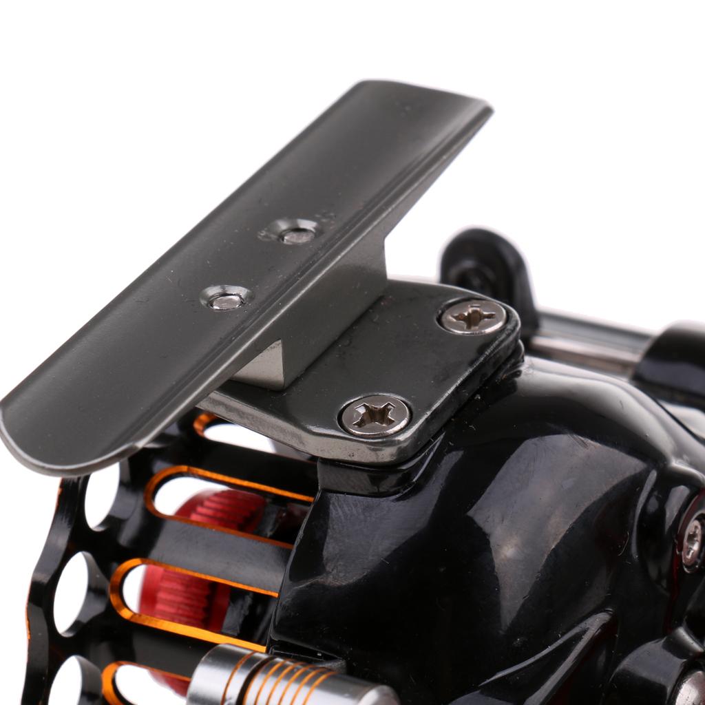 CNC Metal Fly Fishing Reel Right Handle Ice Fishing Wheel Raft Reel FBE5000