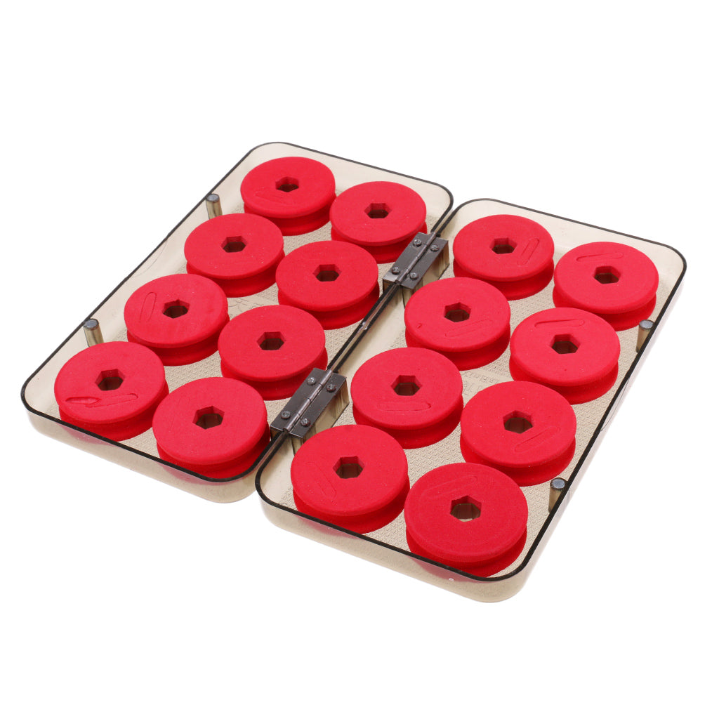 EVA Foam Reels Bobbins Spools Hook Line Rig Trace Storage Fishing Tackle