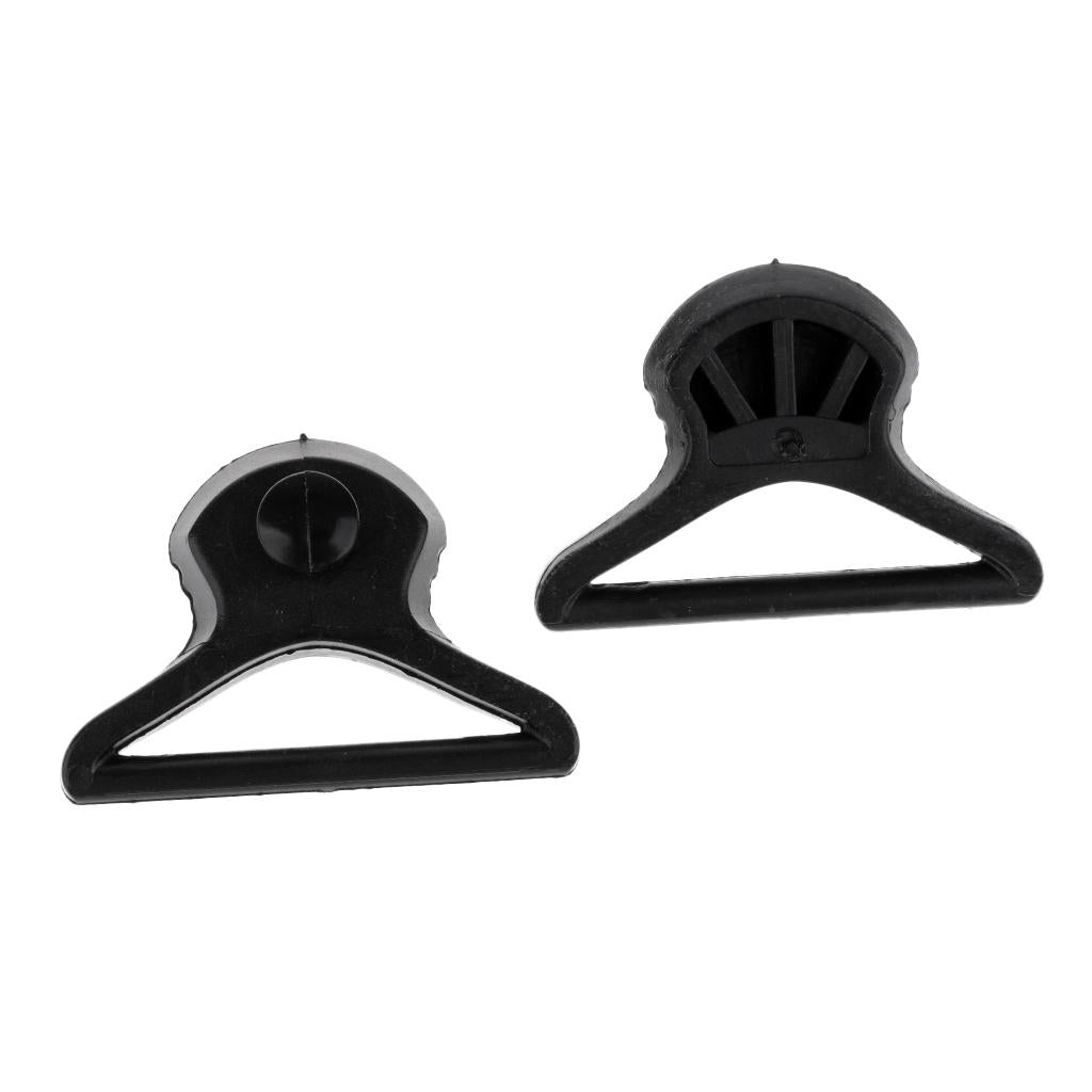 36mm Military Goggle Swivel Clips for Fast Helmet Side Rail Tactical Black