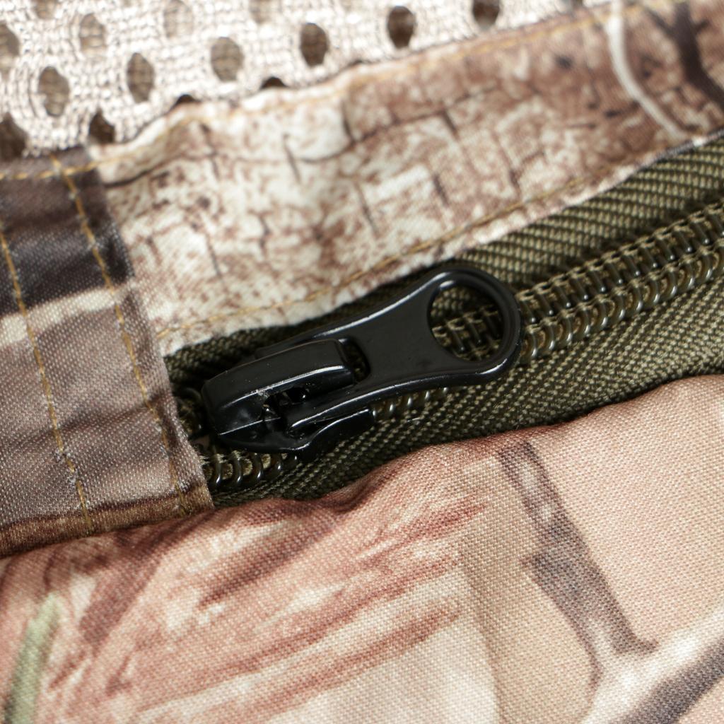 Multi-Pocket Fishing Hunting Mesh Vest Quick-Drying Photography Jacket XXL