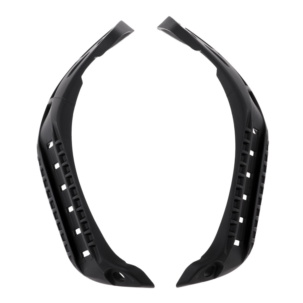 MICH Helmet Accessory Rail Mount Kit Helmet Side Rail Guides Black